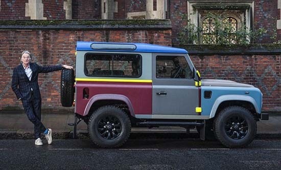 💯 A Closer Look At Sir Paul Smith's Bespoke Land Rover Defender #PaulSmith #Defender #instacars