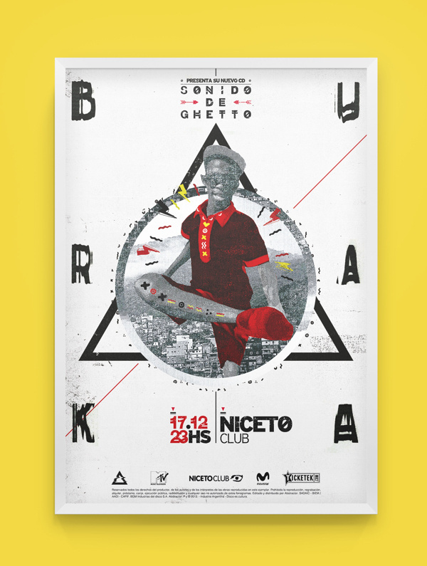 Buraka Som Sistema - Sonido de Ghetto / Edición de Lujo on Behance #poster