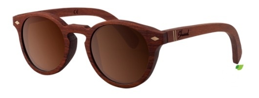 Shwood | Wood Sunglasses | The Original Wooden Eyewear - Florence Select - Santos Mahogany-Brown Polarized #florence #sunglasses #santos #mahogany #brown #shwood #select