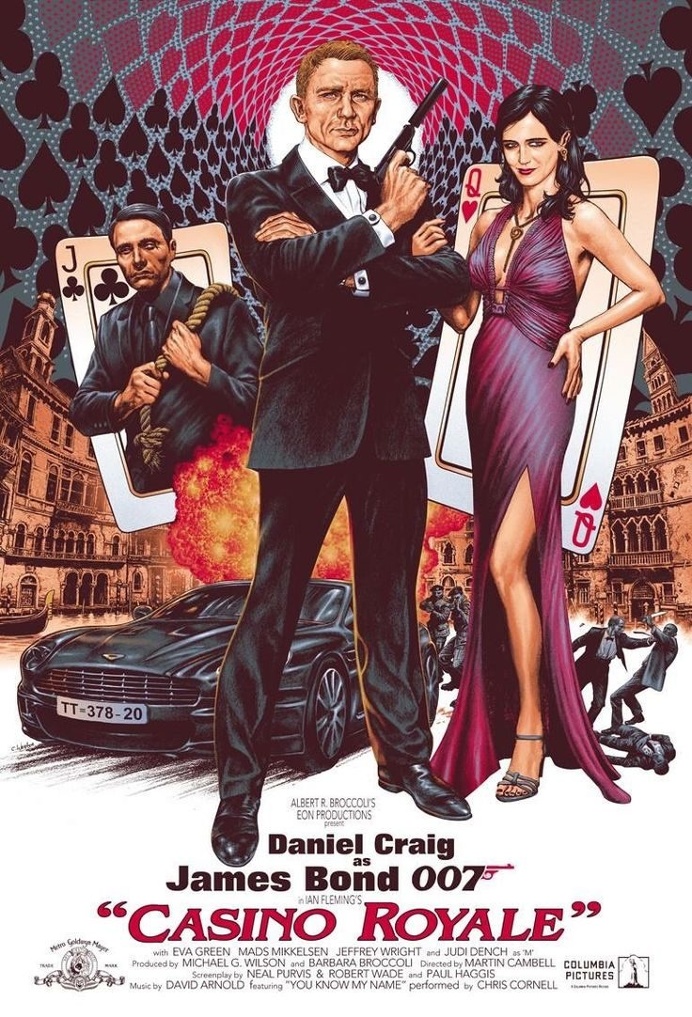 Poster inspiration example #276: Casino Royale poster
