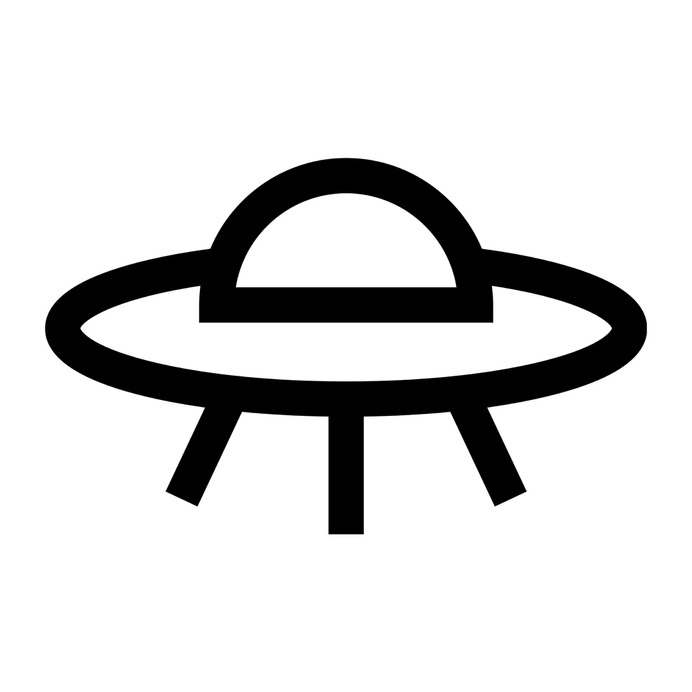 See more icon inspiration related to ufo, spaceship, alien, sci fi, Science fiction, miscellaneous, transportation, extraterrestrial, education and transport on Flaticon.
