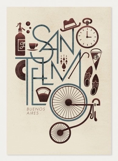 BsAs on Typography Served #typo #poster