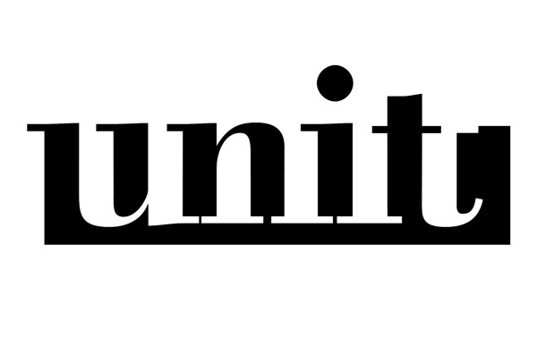 Unit #negative #logo #typography