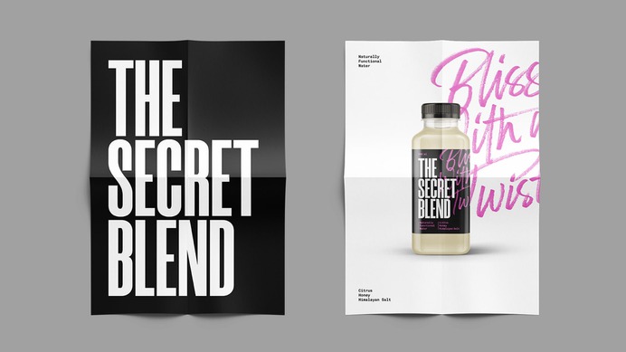 The Secret Blend - Mindsparkle Mag Insait designed the branding for The Secret Blend. #logo #packaging #identity #branding #design #color #photography #graphic #design #gallery #blog #project #mindsparkle #mag #beautiful #portfolio #designer