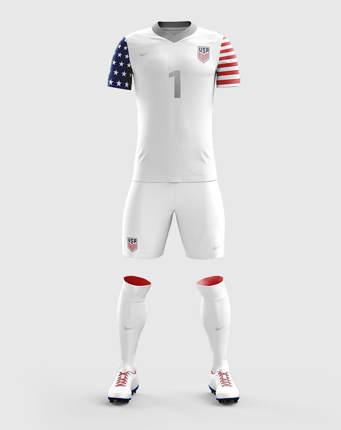Concept USA Nike Soccer jeseys