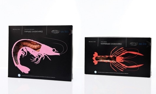 Beetroot -+ Trata OnIce Packaging #greek #packaging #rose #design #prawn #greece