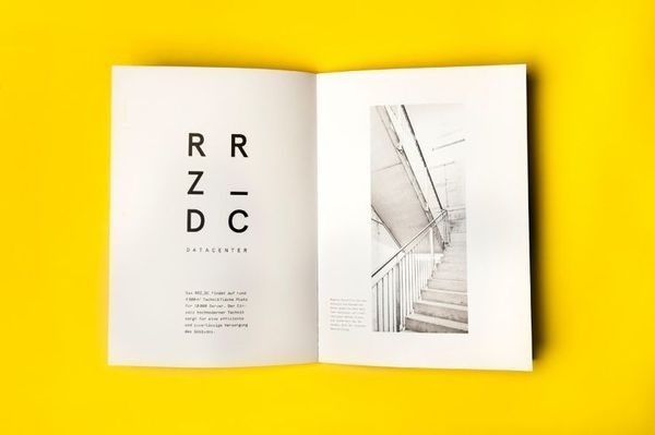 Brochure designed by Moodley for Raiffeisen Rechenzentrum #editorial