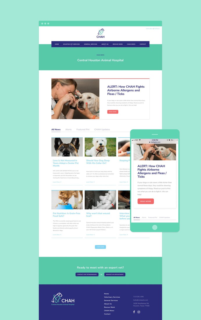 CHAH International Website Design #houston #webdesign #website #design