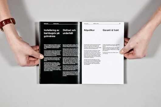 Portfolio of graphic designer Tobias Eriksson #product #bamboo #catalouge