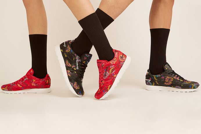 Opening Ceremony x Reebok Classic Leather Shoe Details Sneakers Trainers Kicks Shoes Footwear Cop Purchase Buy Collab Collaboration Collaborative