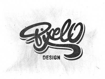 Pixelo Logo by Gert van Duinen #inspiration #creative #lettered #personalized #design #illustration #logo #hand