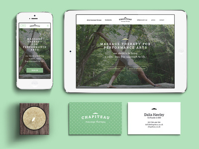 Massage Therapy Branding #corporate