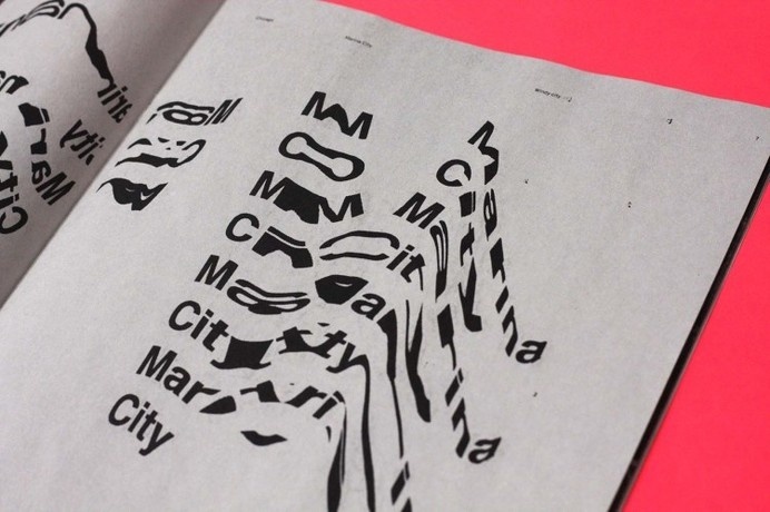 Chicago zine #zine #magazine #experimental #distorted #warped #editorial #xerox #typography