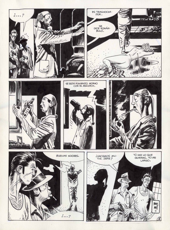 Torpedo Miami Bitch pag 8 by Jordi Bernet - Comic Strip