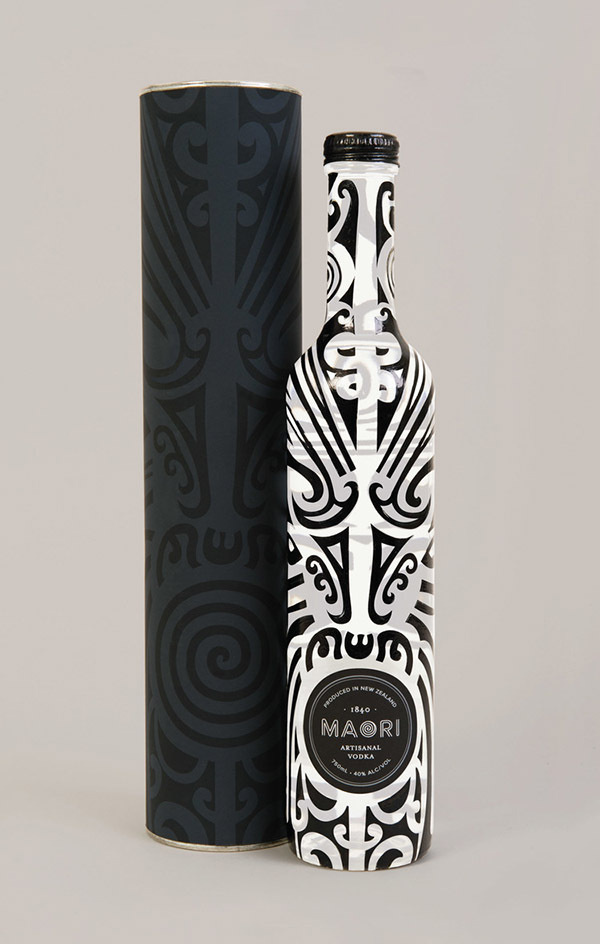 Maori Liquor packaging design #zealand #maori #packaging #design #tattoo #liquore #new