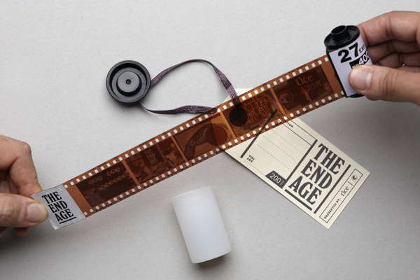The End Age Invitation on Behance #packaging #dimensional #invitation #film