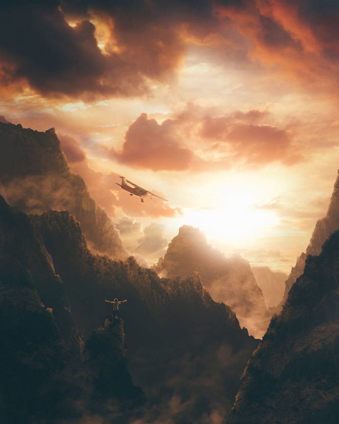 Dreamlike Photo Manipulations by Keane Luong