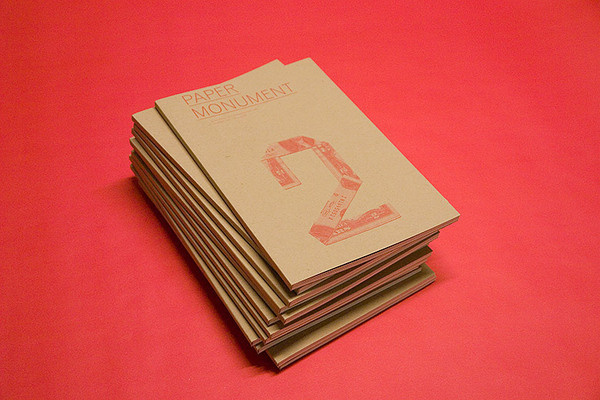 Paper Monument 2 #cover #editorial #magazine