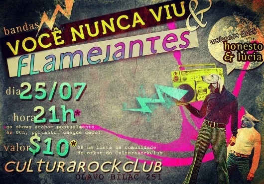 Gig Poster by ~pantunes #poster