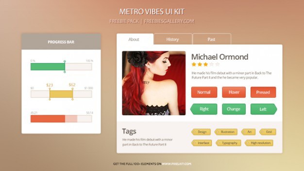 Metro vibes Free Psd. See more inspiration related to Design, Elements, Buttons, Design elements, Style, Metro, Horizontal, Sliders, Controls and Vibes on Freepik.