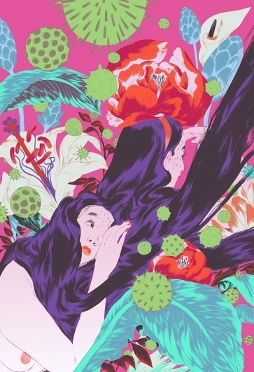 Angie Wang, Illustratress #fashion #design #girls #art
