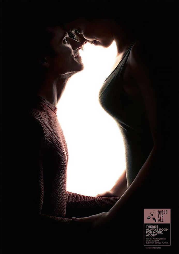 Stunning Advertising for World for All by Amol Jadhav – Fubiz Media