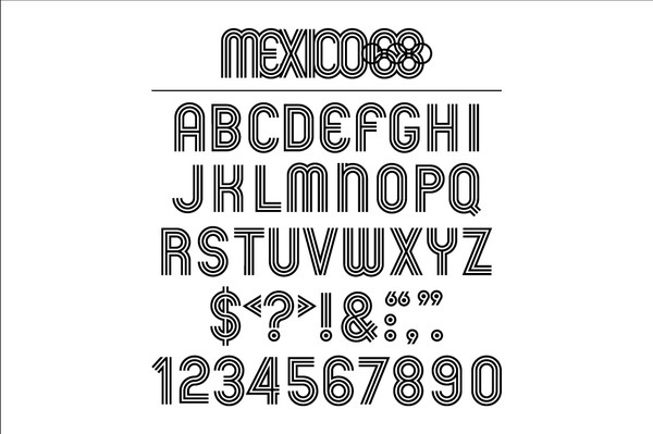 GRAPHIC AMBIENT » Blog Archive » 1968 Mexico Olympics, Mexico #60s #olympics #vintage #typography