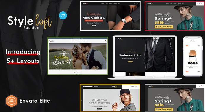#StyleLoft #Fashion #Boutique - #Opencart #Multipurpose #Responsive #Theme | #TemplateTrip #eCommerce #Website #Design #Template