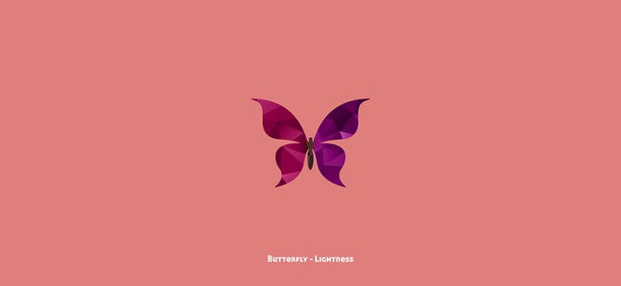 Animal Symbology | Butterfly - Lightness #animal #animals #symbology #butterfly #lightness #designbyorimat #orimat