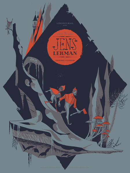 GigPosters.com - Geoffrey Oconnor #gig #poster