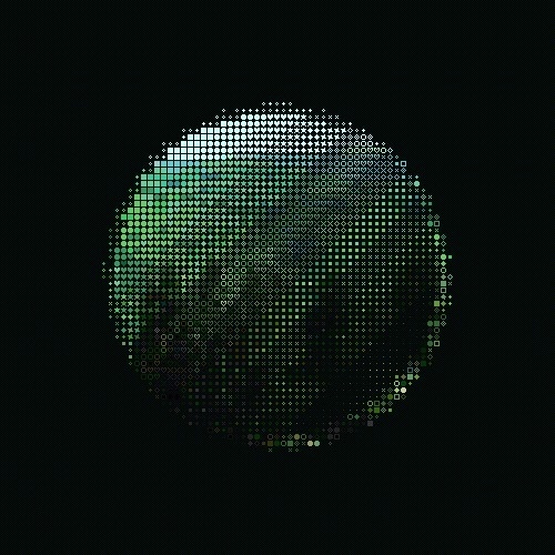 Fores+ In +he Mirror, 2005 #bitmap #pixel