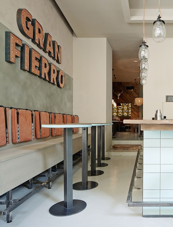 gran fierro argentinian restaurant prague meat food beautiful design interior industrial designer modern inspiration by mindsparklemag www.m