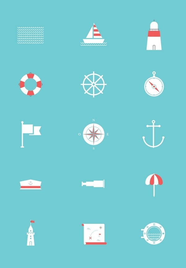 sea free icons #graficheria #sea #icons #free