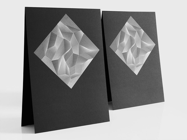 ARTIVA DESIGN #shop #postcard #shape #fractured