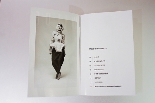 WILDE Magazine on Typography Served #white #index #black #and #wilde #magazine #typography
