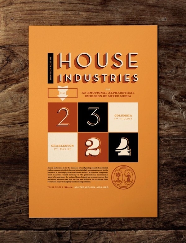 Graphic ExchanGE a selection of graphic projects #industries #house #poster #typography