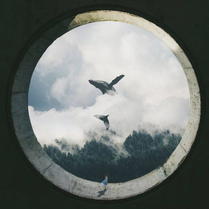 Dreamlike Photo Manipulations by Abie Amadea