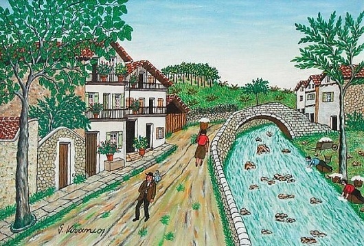 113694.jpg 640×433 pixels #color #retro #illustration #painting #naive