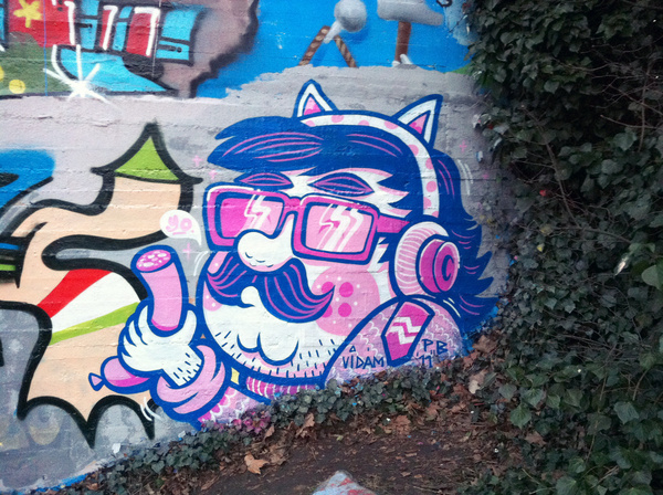 Colour in forgotten places on Behance #graffiti #forgotten #art #street