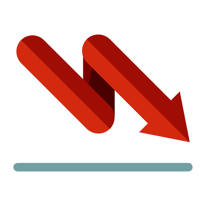 See more icon inspiration related to arrow, graph, loss, chart, diagram, business, stats and business and finance on Flaticon.