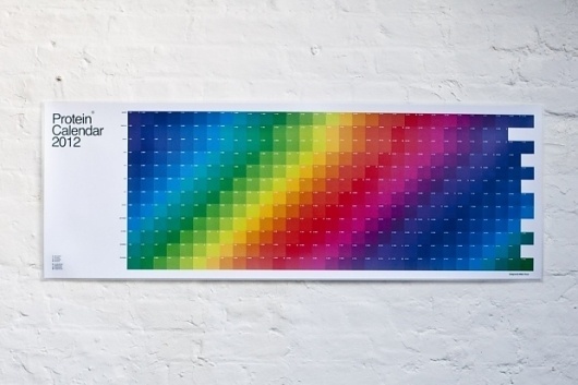 Protein® Feed | Protein Calendar 2012 #print #calendar #protein