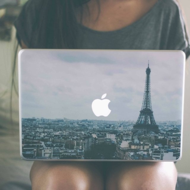 Paris MacBook Skin #tech #flow #gadget #gift #ideas #cool