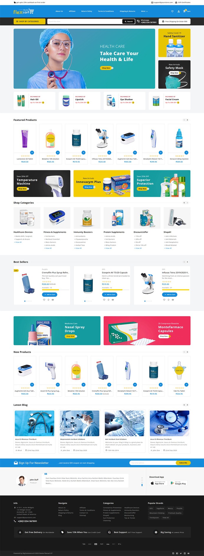 Flex Cart - Stencil BigCommerce Multi-Purpose Responsive Theme | TemplateTrip