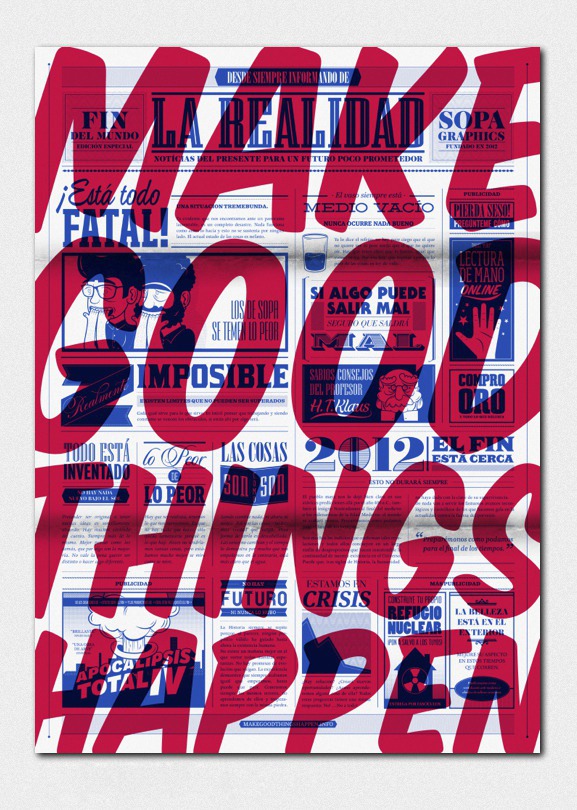 Make good things happen. Poster