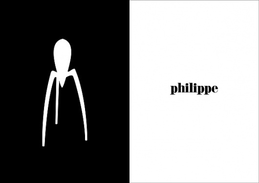Cut it out on the Behance Network #white #forniture #design #graphic #black #minimal #and