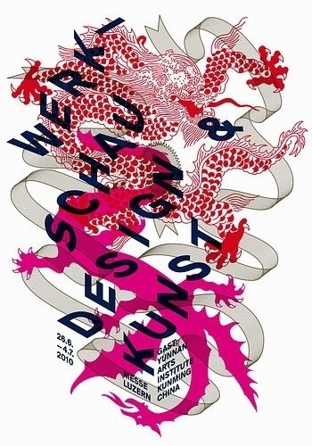 > Werkschau Design & Kunst 2010 #c2f #swiss #poster #typography