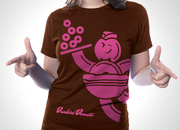 Work — the Design Office of Matt Stevens Direction + Design + Illustration #donuts #apparel #doughnuts #shirt #dunkin