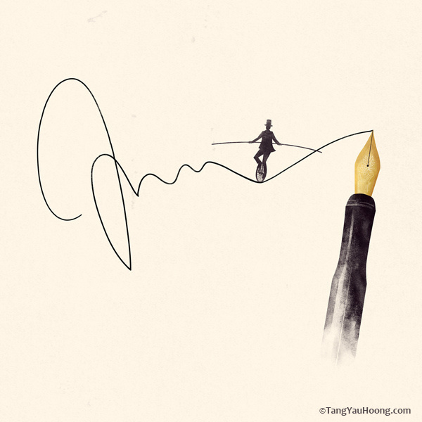 A Thrilling Story | Flickr Photo Sharing! #scale #signature #pen