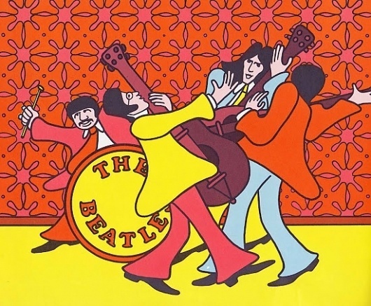 Vintage Kids' Books My Kid Loves: We Love You Beatles #illustration #books #retro #drawing
