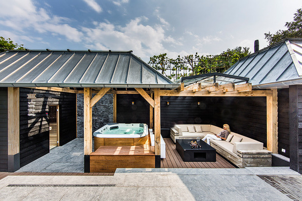 CJWHO ™ (Striking backyard oasis in The Netherlands Dream...) #netherlands #design #pool #architecture #luxury